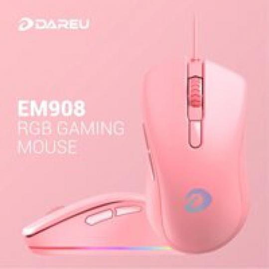 Chuột DARE-U EM908 Pink